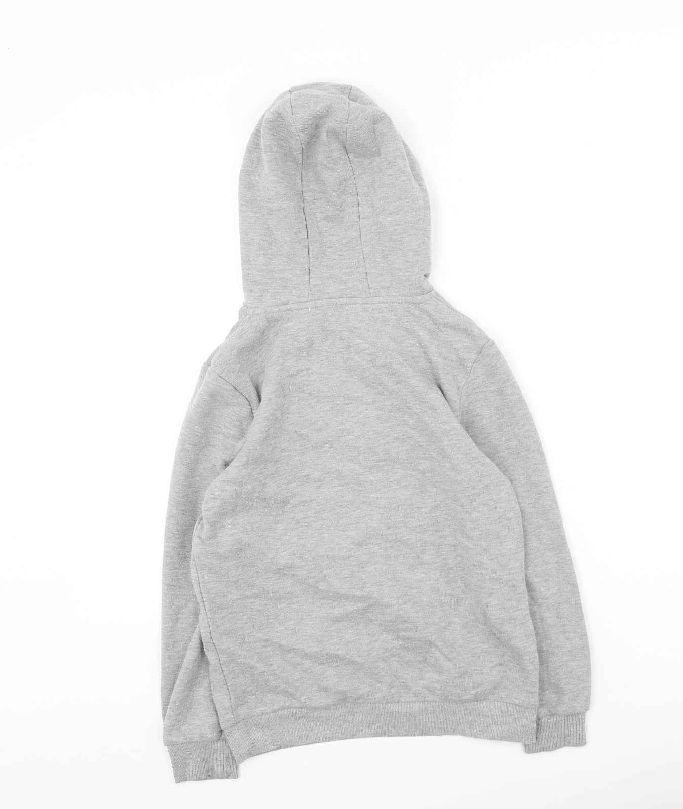 Primark  Girls Grey  Cotton Pullover Hoodie Size 10-11 Years