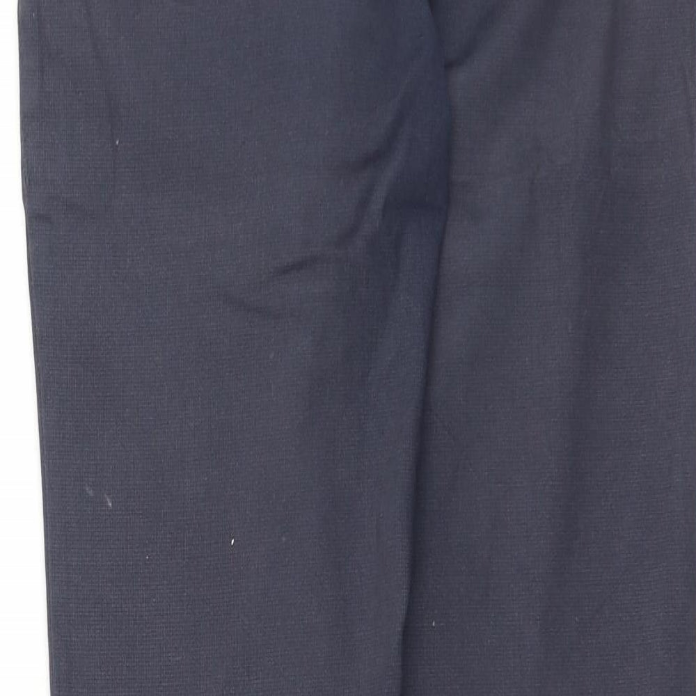 Bugatti Mens Blue  Cotton Trousers  Size 26 L30 in Regular