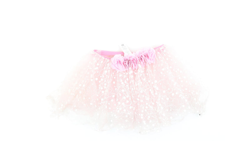 Preworn  Girls Pink  Polyester Flare Skirt One Size  Regular