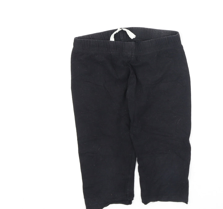 Miss evie Girls Black  Cotton Jegging Trousers Size 7-8 Years  Regular
