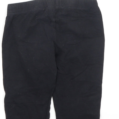 Miss evie Girls Black  Cotton Jegging Trousers Size 7-8 Years  Regular