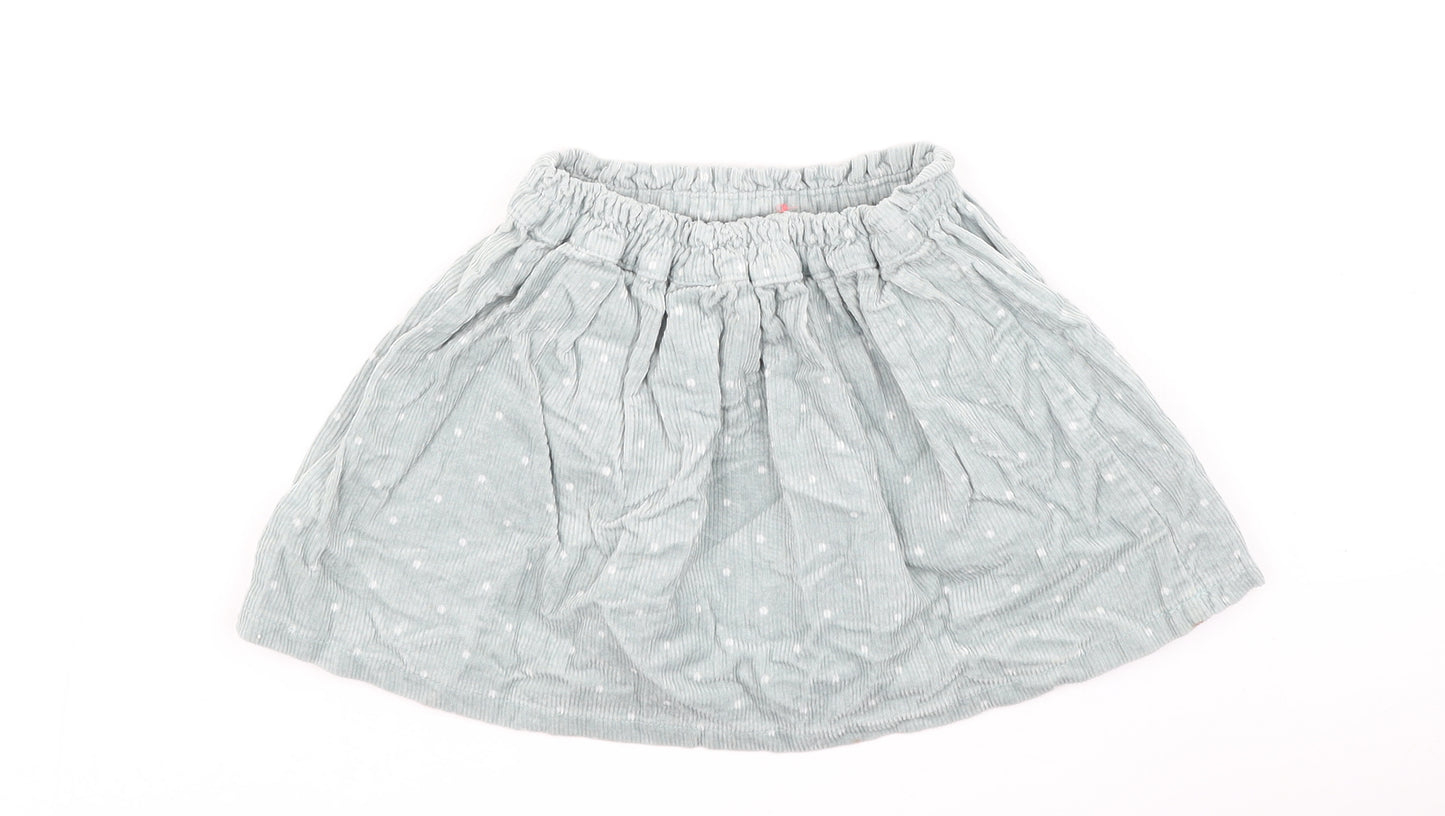 NEXT Girls Green  Cotton Flare Skirt Size 18-24 Months