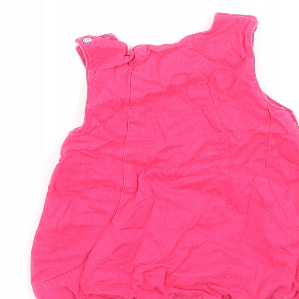 name it Girls Pink  Cotton A-Line  Size 2-3 Years  Round Neck