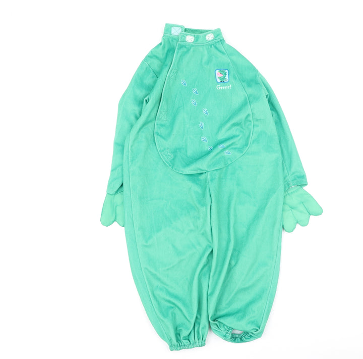 Preworn Boys Green Jacket Coatigan Size 2-3 Years - Peppa pig