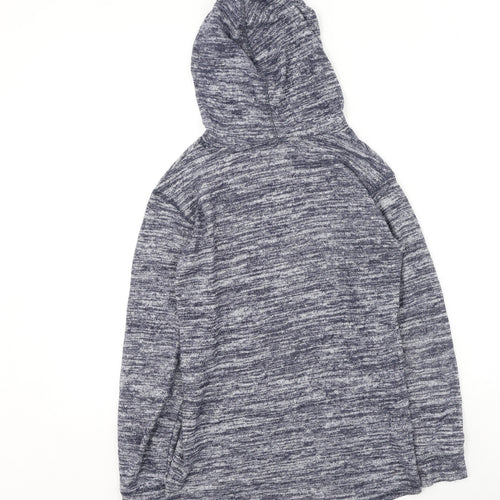Debenhams Girls Blue  Polyester Pullover Hoodie Size 11-12 Years   - Butterflies