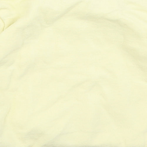 Primark  Girls Yellow  Cotton Pullover Jumper Size 24 Months   - Rainbow