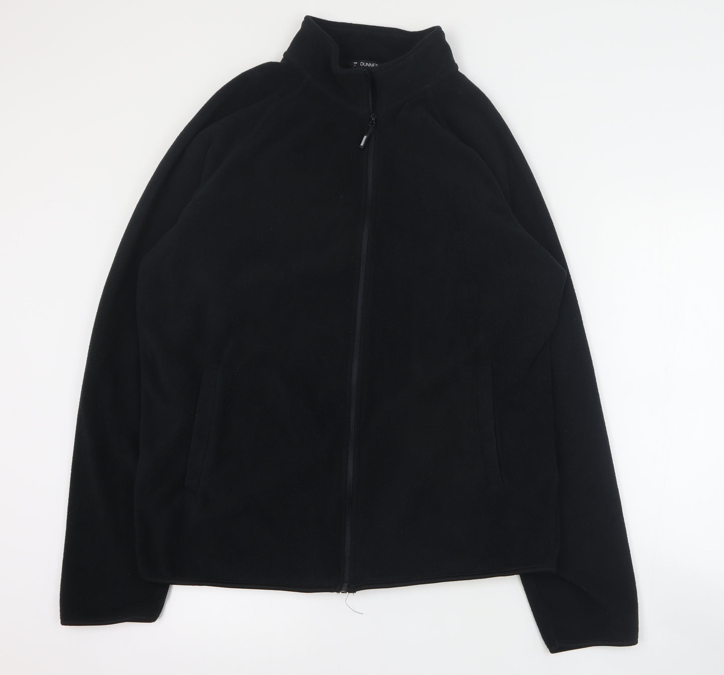 Dunnes Mens Black   Jacket  Size L  Zip