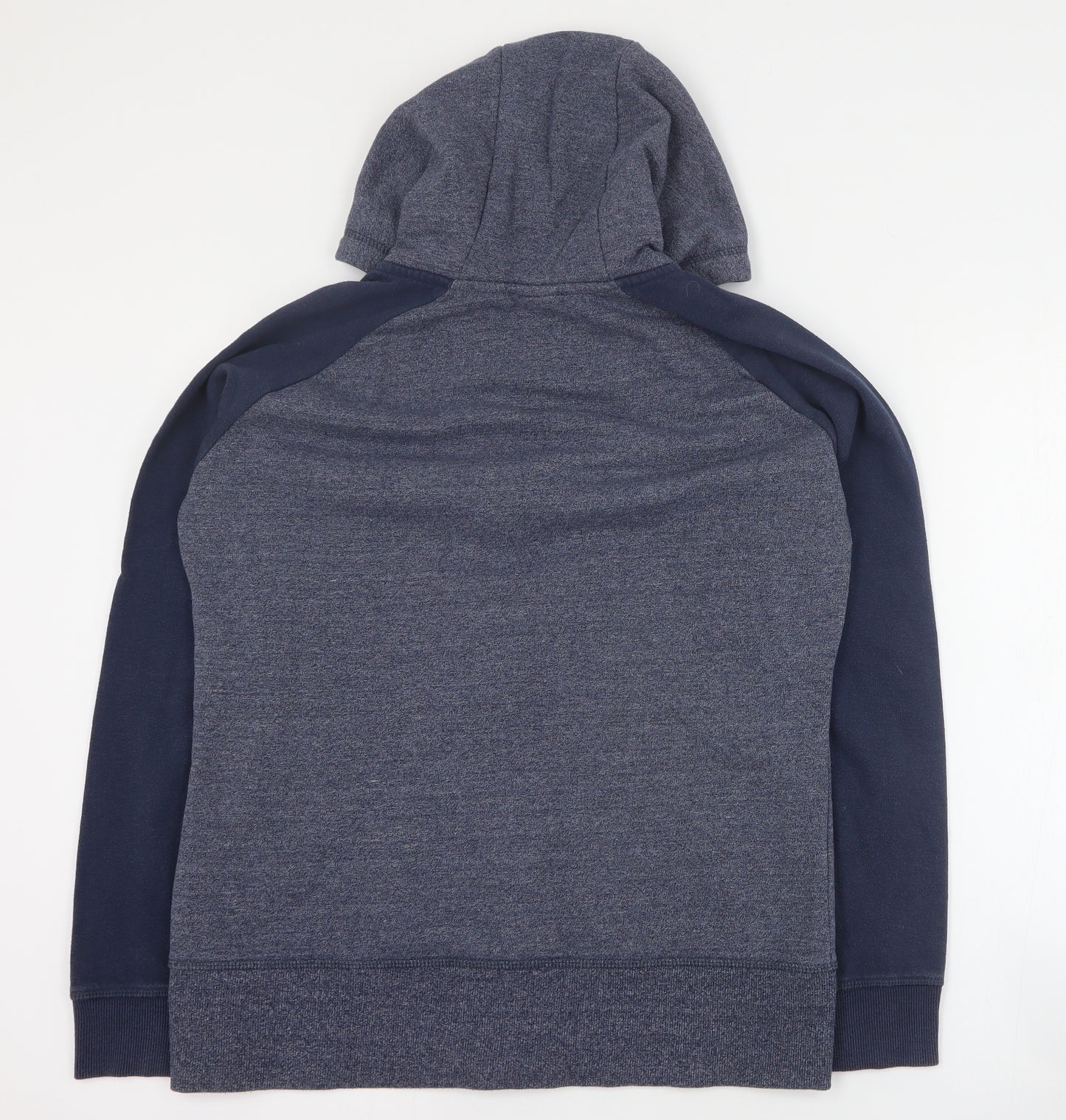 ellesse Womens Blue  Cotton Full Zip Hoodie Size 16  Zip