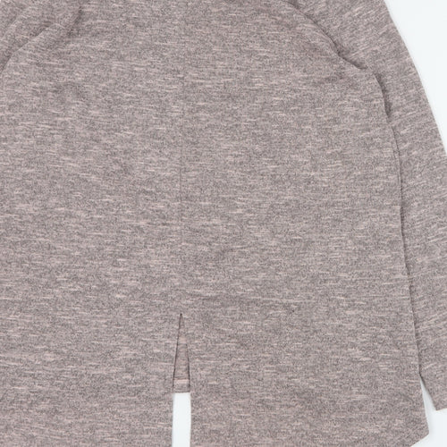 Primark Womens Pink Round Neck  Polyester Pullover Jumper Size S