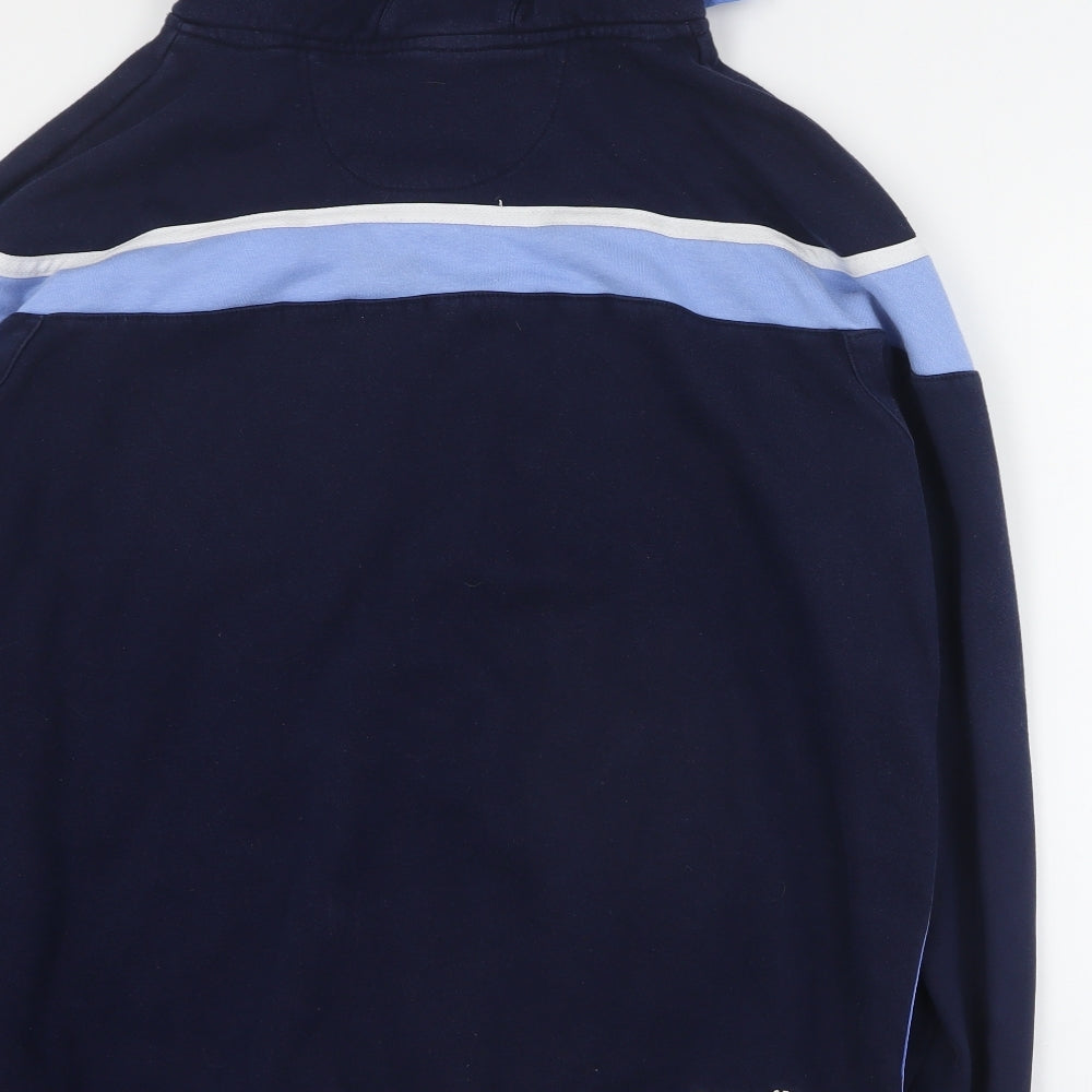 O'Neills Mens Blue  Cotton Pullover Hoodie Size L