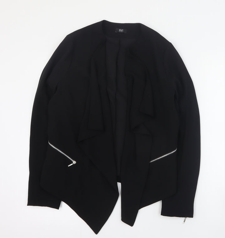 F&F Womens Black Jacket Blazer Size 10