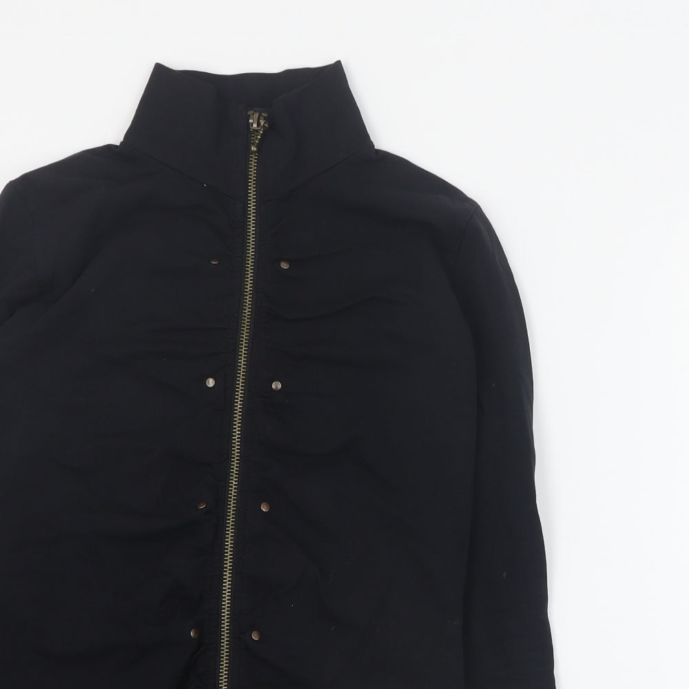 Goldigga Womens Black   Jacket  Size XS  Zip