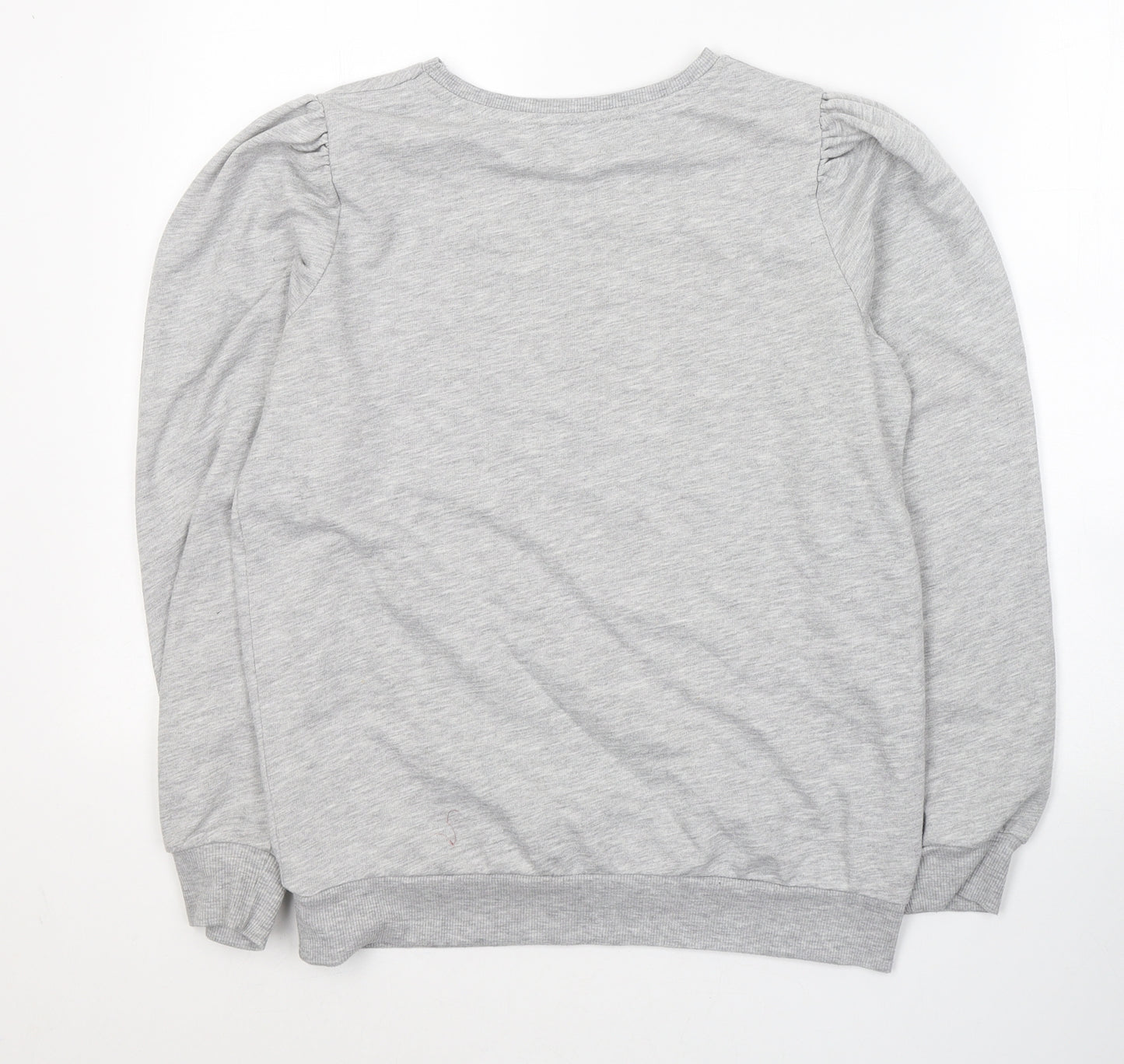 Papaya Womens Grey  Polyester Pullover Sweatshirt Size 8  Pullover