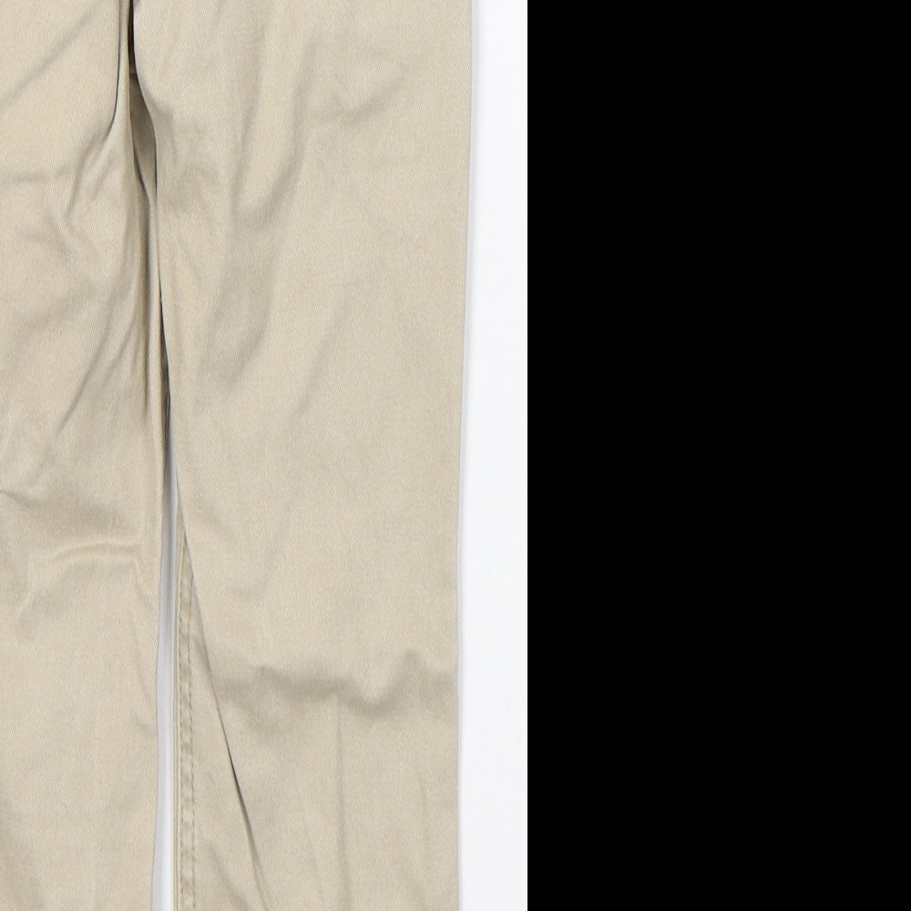 Gap Boys Beige  Cotton Chino Trousers Size 5 Years  Regular Button