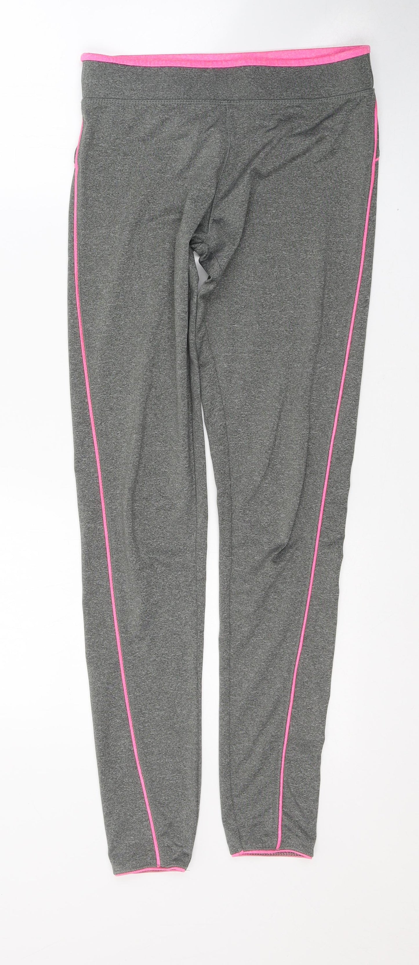 Atmosphere Womens Grey  Polyester Pedal Pusher Leggings Size 8 L29 in Regular Pullover