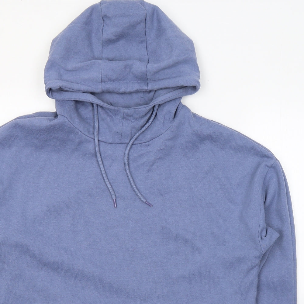 Dunnes Stores Womens Blue  Polyester Pullover Hoodie Size M  Pullover