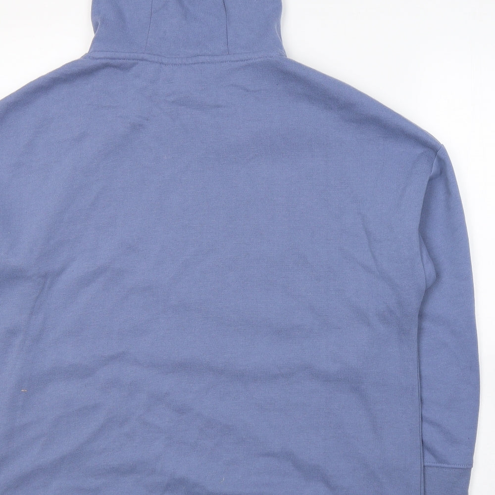 Dunnes Stores Womens Blue  Polyester Pullover Hoodie Size M  Pullover