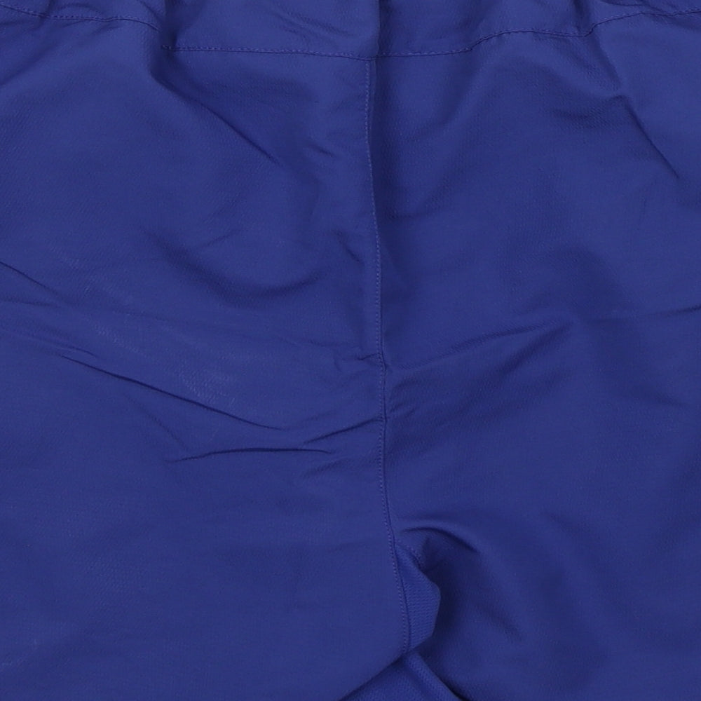 Nike Mens Blue  Polyester Athletic Shorts Size M  Regular Tie - Manchester United