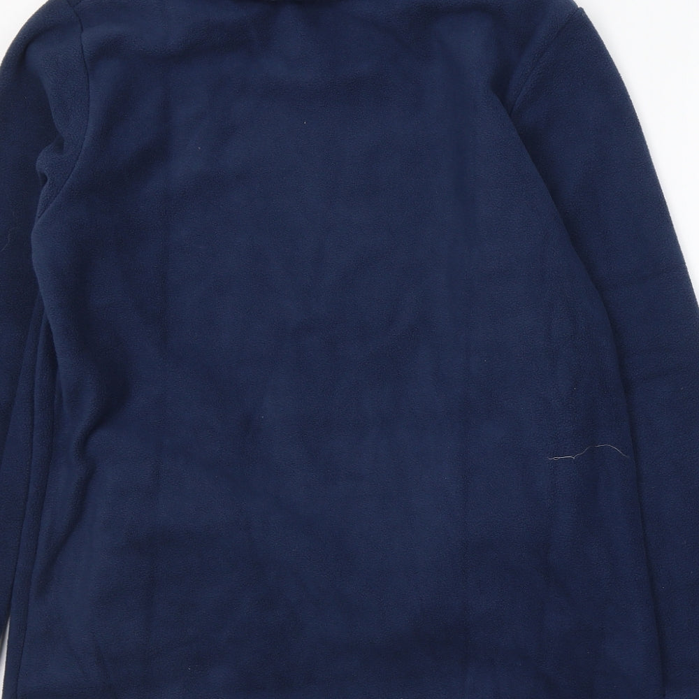 Atlas Womens Blue  Polyester Pullover Sweatshirt Size 8  Pullover - Flowers