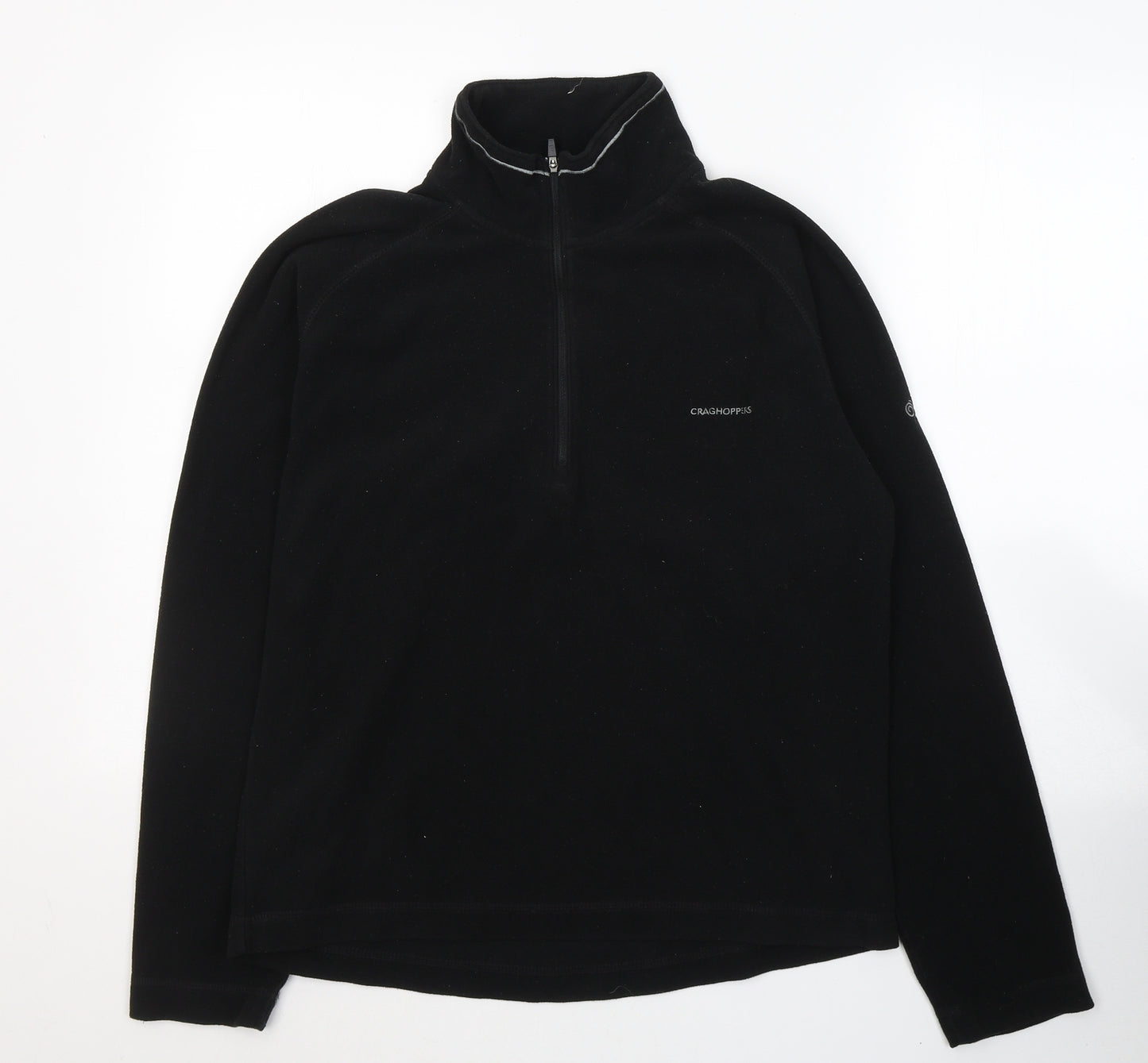 Craghoppers Mens Black  Polyester Pullover Sweatshirt Size S