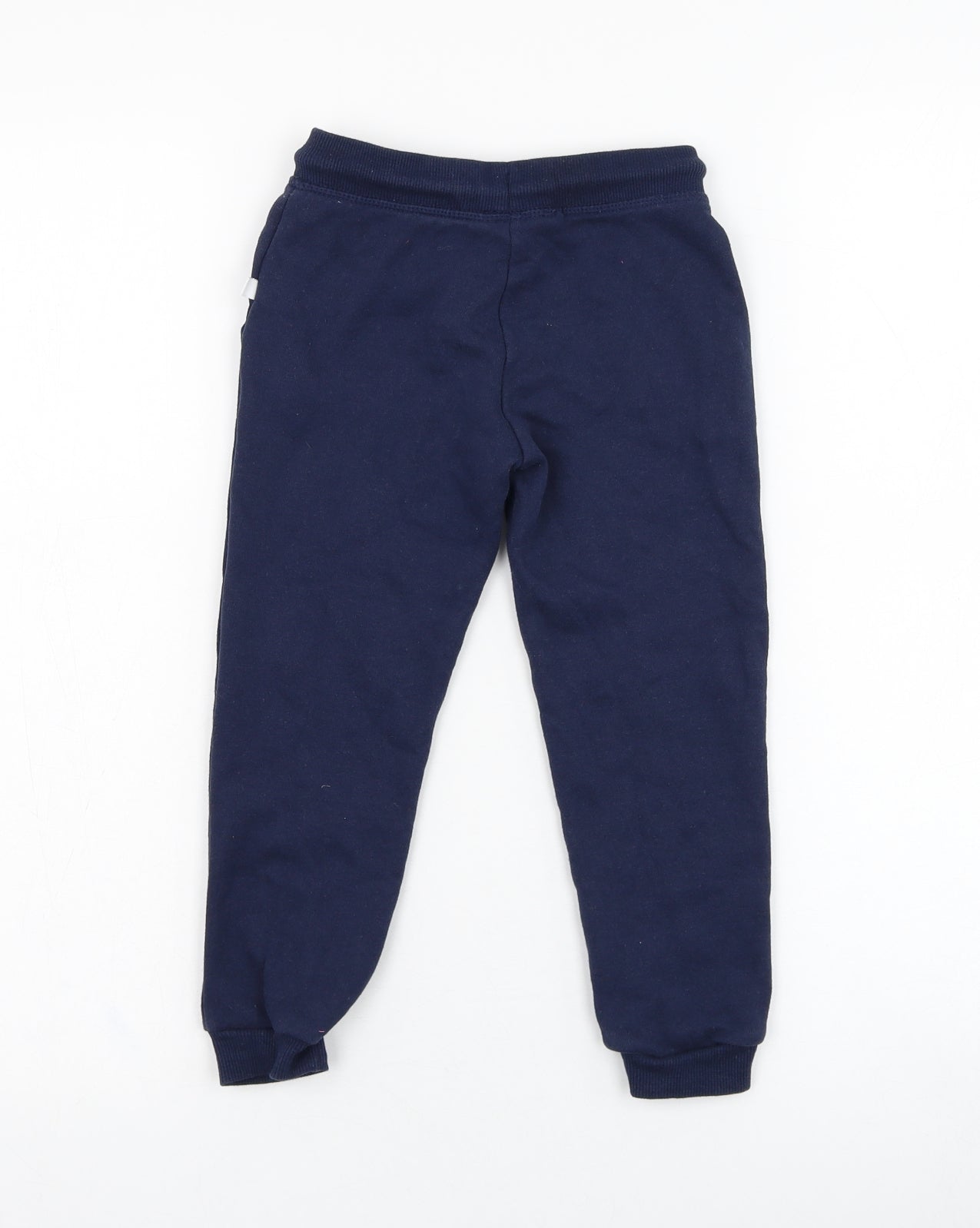 Primark Girls Blue  Cotton Jogger Trousers Size 3-4 Years  Regular Pullover