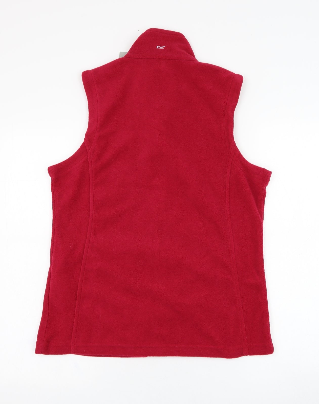 Regatta Womens Pink  Polyester Vest Sweatshirt Size 12  Zip - Fleece