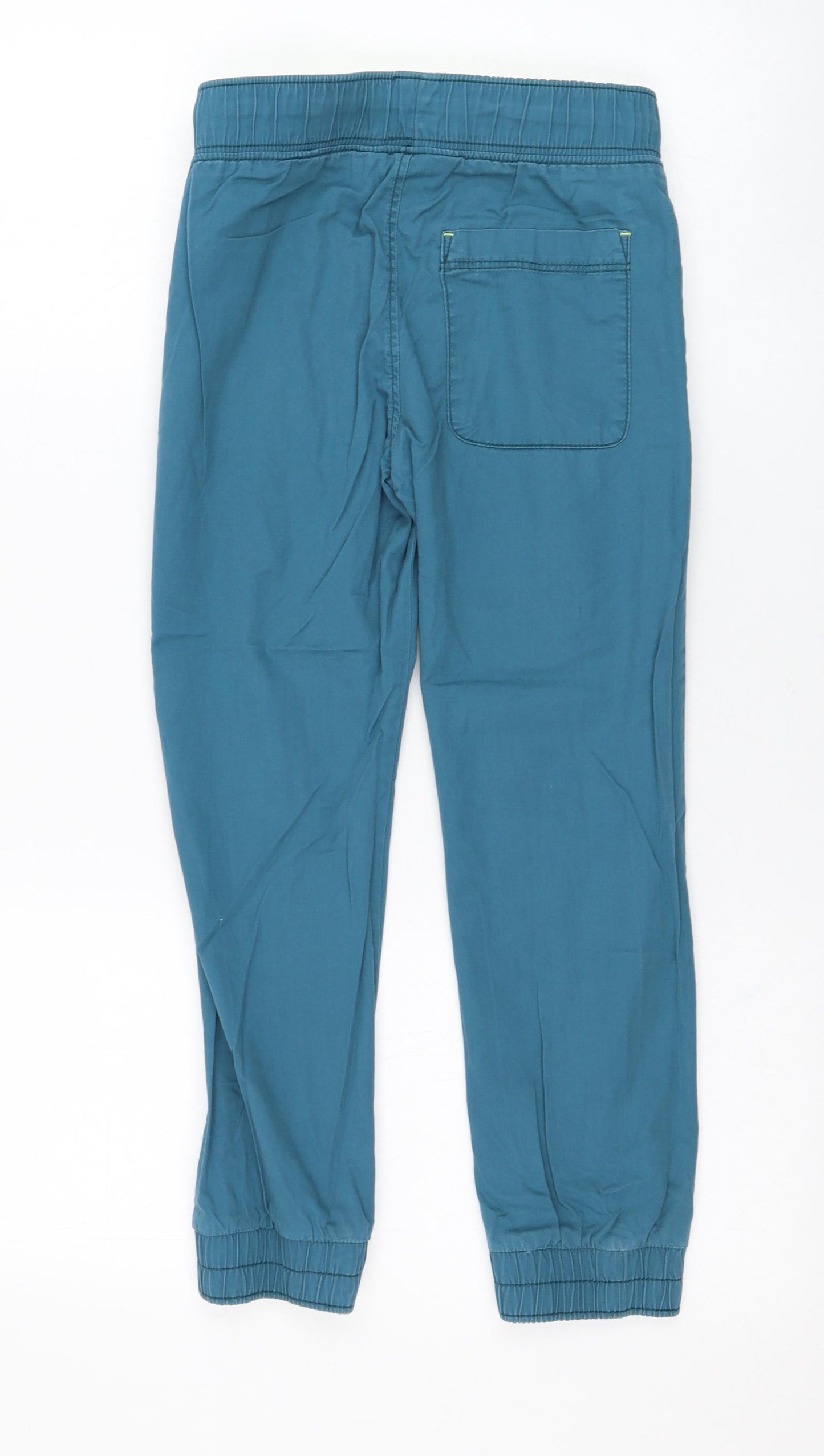 H&M Boys Green  Cotton Chino Trousers Size 8-9 Years  Regular Pullover