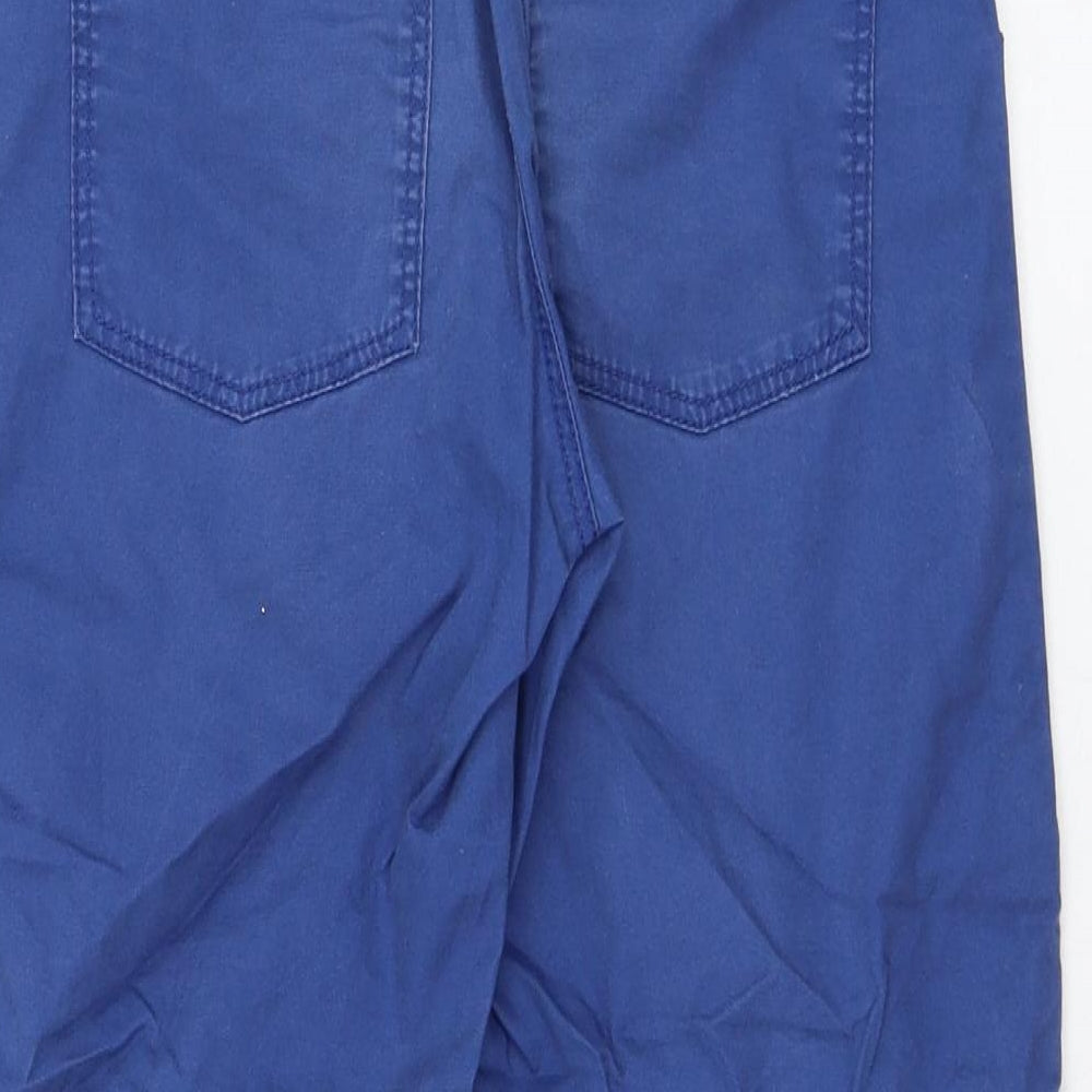 H&M Boys Blue  Cotton Cargo Trousers Size 7-8 Years  Regular Pullover