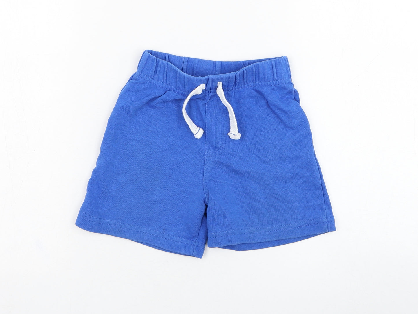 George Boys Blue  Cotton Sweat Shorts Size 2-3 Years  Regular