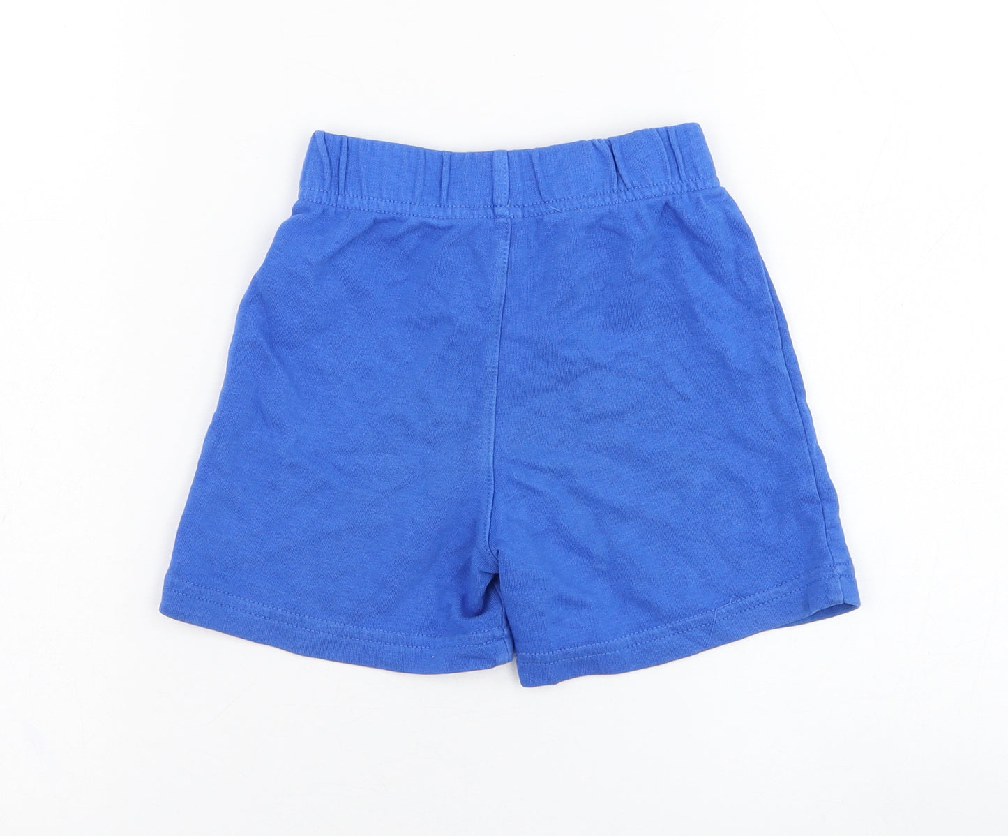 George Boys Blue  Cotton Sweat Shorts Size 2-3 Years  Regular