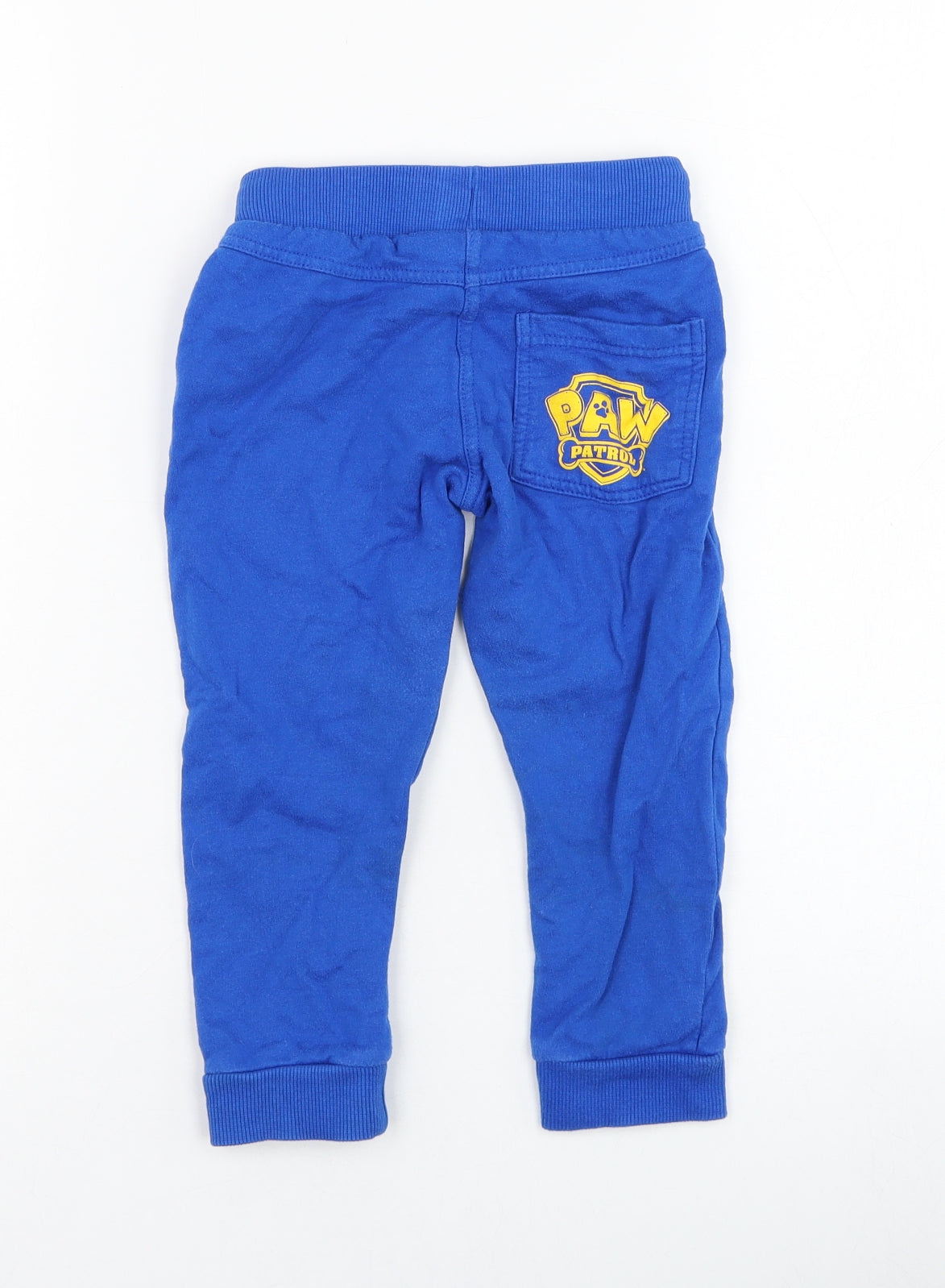 F&F Boys Blue  Cotton Jogger Trousers Size 2-3 Years  Regular Pullover - Paw Patrol