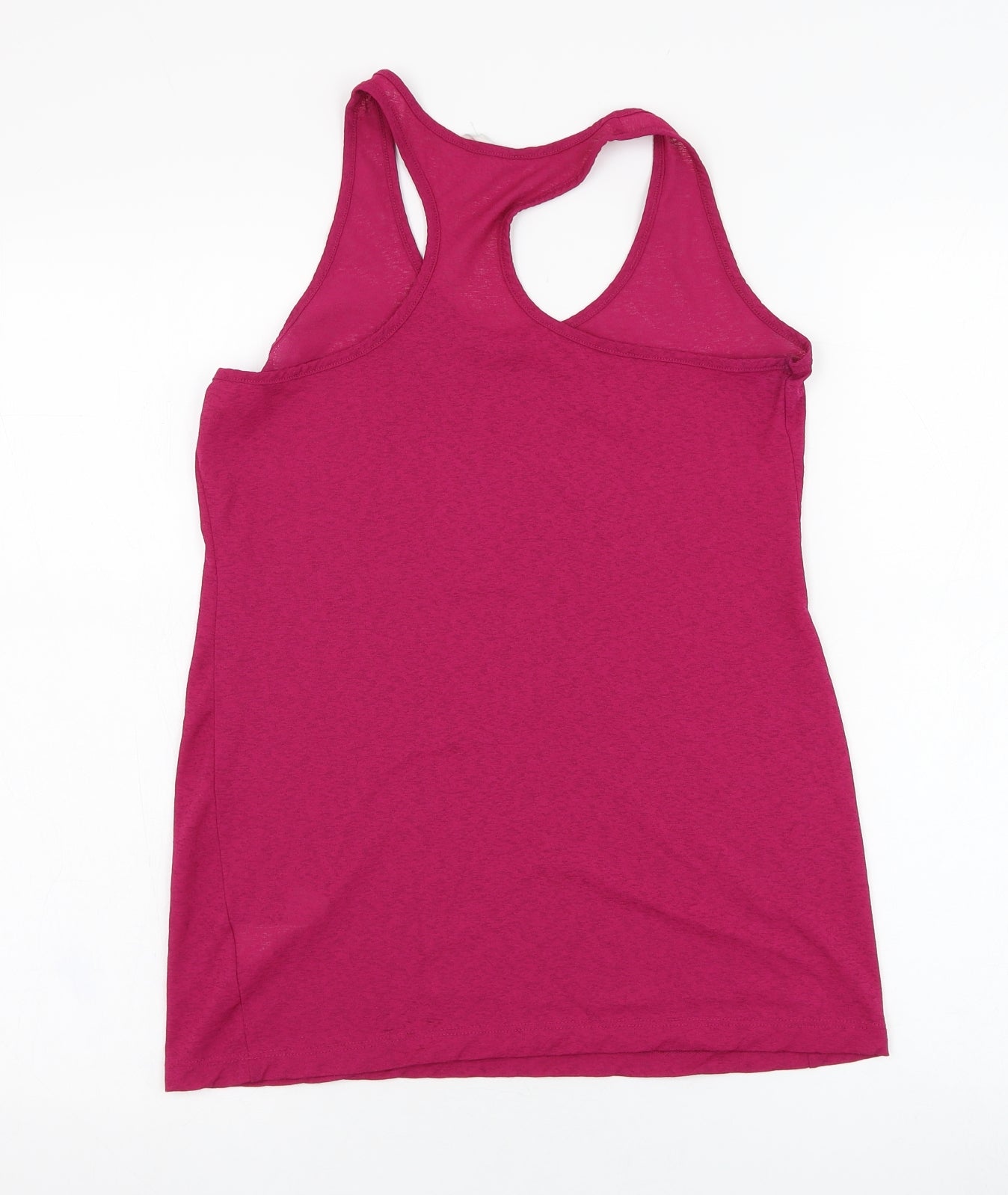 NEXT Womens Purple  Polyester Basic Tank Size 10 Round Neck Pullover