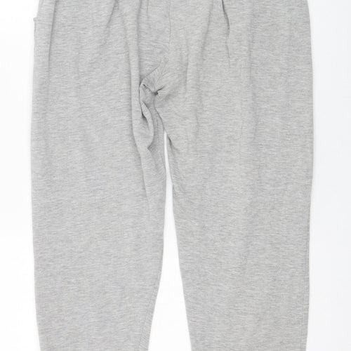 New Look Womens Grey  Polyester Jogger Trousers Size 14 L27 in Regular
