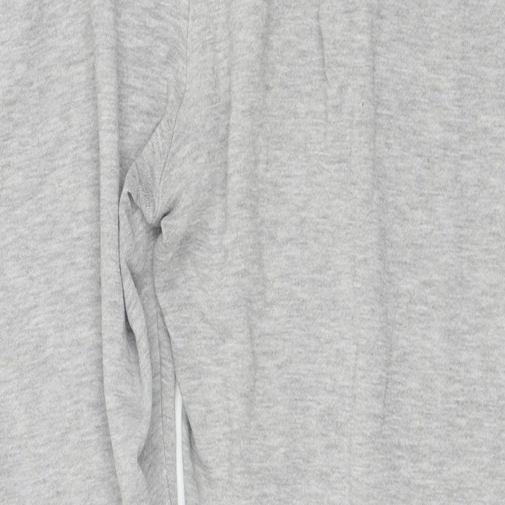 New Look Womens Grey  Polyester Jogger Trousers Size 14 L27 in Regular