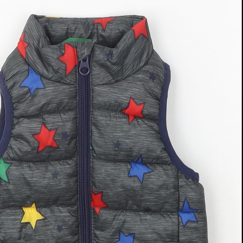Primark Baby Grey   Gilet Coat Size 6-9 Months