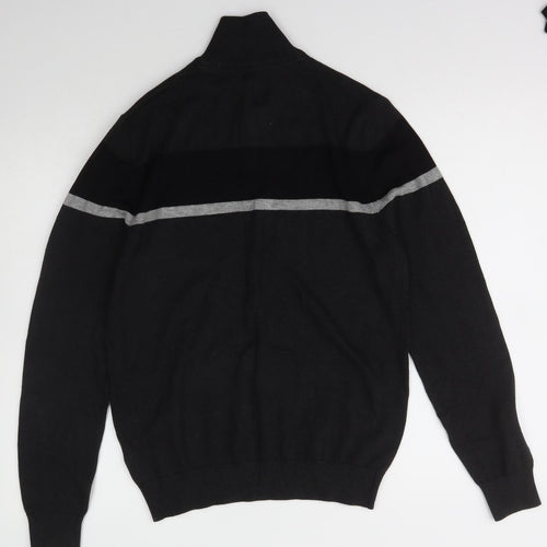 TU Mens Grey  Cotton Pullover Sweatshirt Size S