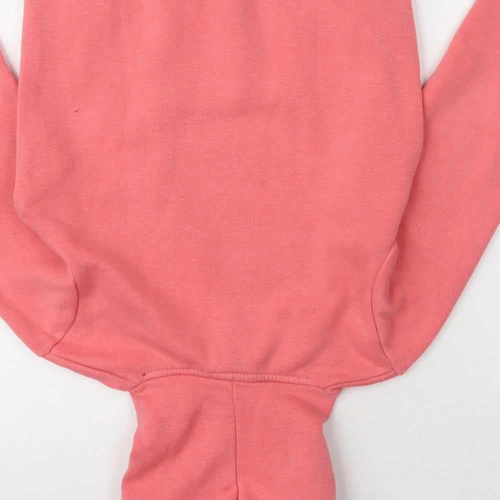 Bench Girls Pink  Cotton Pullover Hoodie Size 9-10 Years