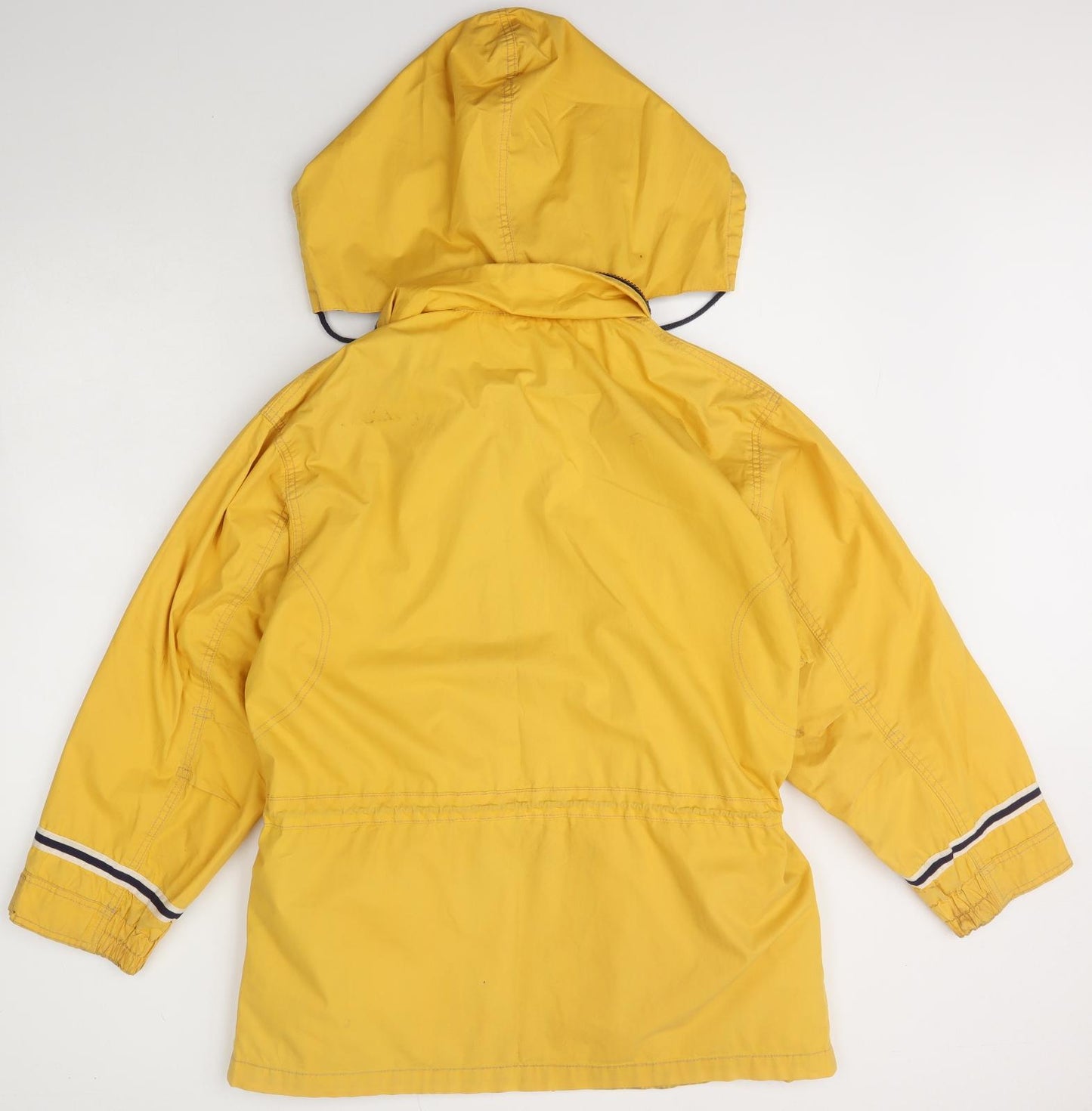 Marks and Spencer Womens Yellow   Rain Coat Coat Size 14