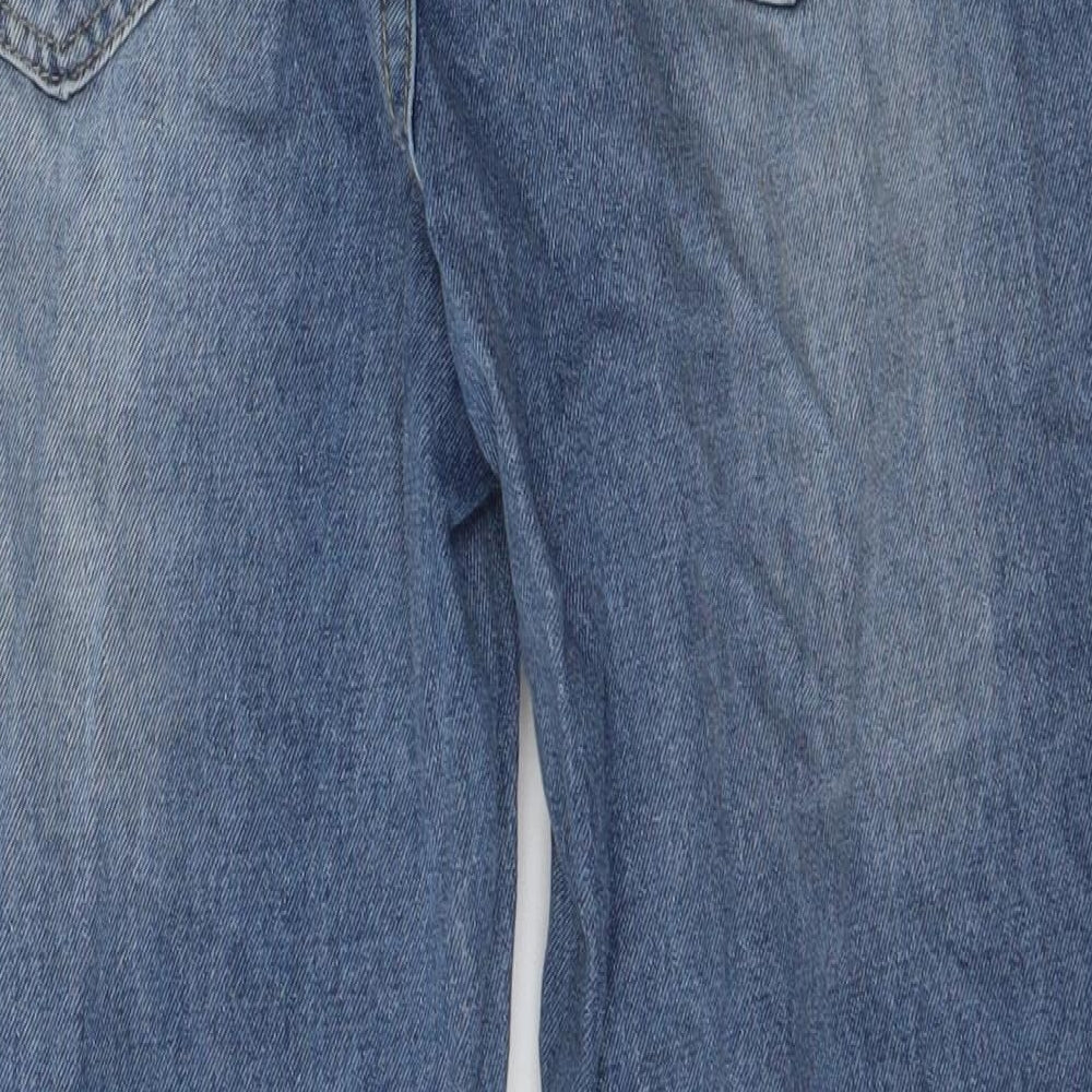 SheIn Womens Blue  Cotton Tapered Jeans Size M L25.5 in Slim