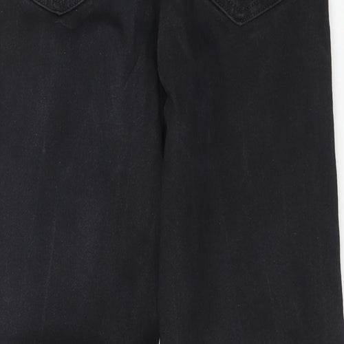 Astradivarius Womens Black  Cotton Skinny Jeans Size 8 L28 in Slim