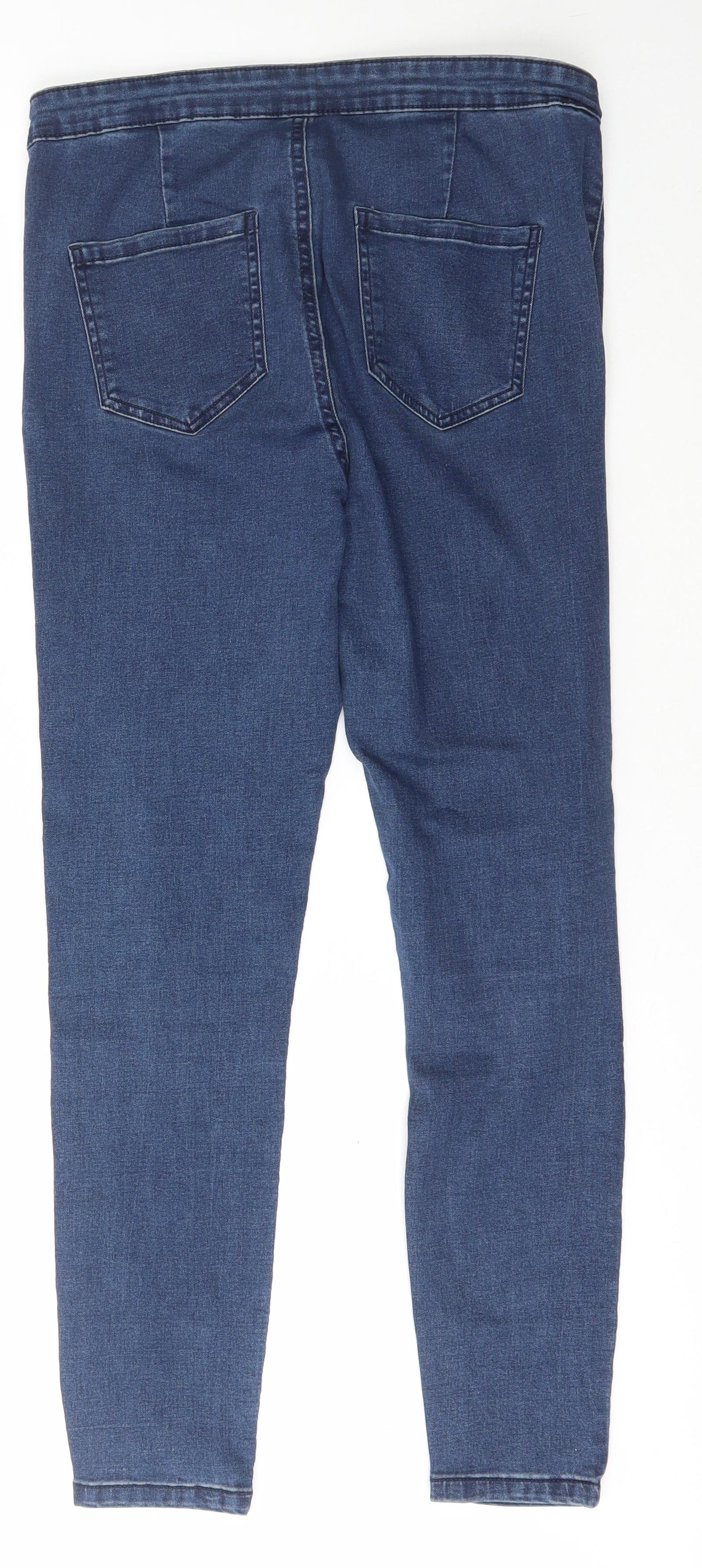 George Womens Blue  Cotton Jegging Jeans Size 12 L27 in Slim