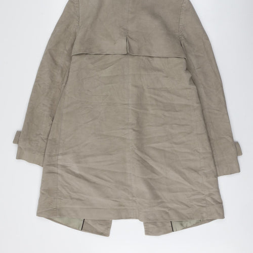 NEXT Womens Beige   Overcoat Coat Size 6