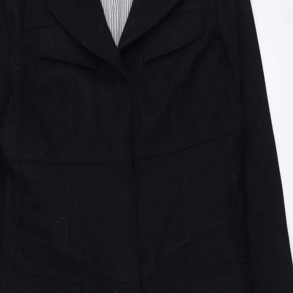 NEXT Womens Blue   Overcoat Coat Size 14
