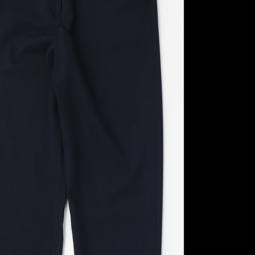 Dorothy Perkins Womens Blue  Polyester Trousers  Size 8 L28 in Regular Hook & Eye
