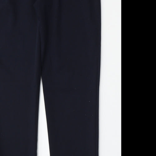 Dorothy Perkins Womens Blue  Polyester Trousers  Size 8 L28 in Regular Hook & Eye