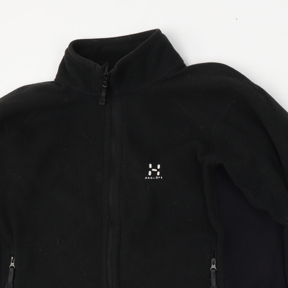 Haglofs Womens Black   Jacket  Size L  Zip