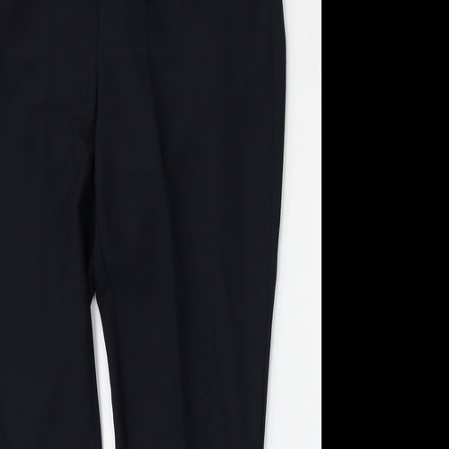 Bonmarché Womens Blue  Polyester Trousers  Size 14 L30 in Regular