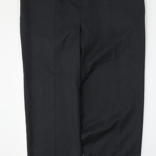 essence Womens Grey  Polyester Trousers  Size 20 L32 in Regular