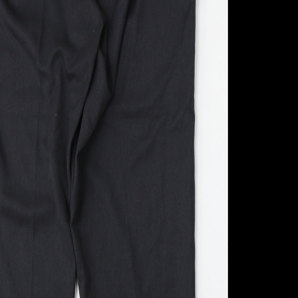 essence Womens Grey  Polyester Trousers  Size 20 L32 in Regular
