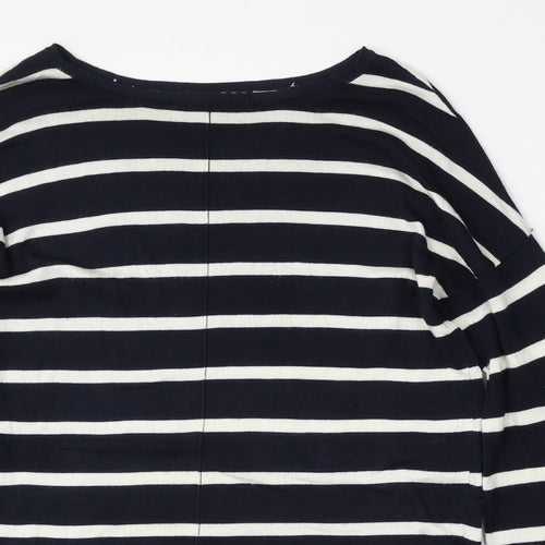 Atmosphere Womens Multicoloured Round Neck Striped Viscose Pullover Jumper Size 10